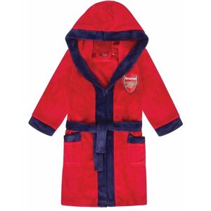 Arsenal FC Boys Model Hooded Fleece Dressing Gown - Football Gift Arsenal FC Boys Model Hooded Fleece Dressing Gown - Football Gift