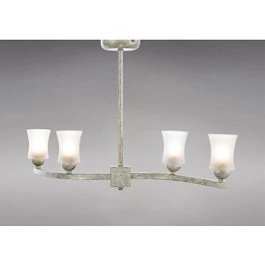 Inspired Lighting Toscano Semi Flush 4 Light G9 White/French Gold - Chandelier Inspired Lighting Toscano Semi Flush 4 Light G9 White/French Gold - Chandelier