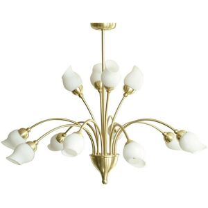 Inspired Lighting Rimini Pendant 12 Light G9 Satin Brass - Pendant Light Inspired Lighting Rimini Pendant 12 Light G9 Satin Brass - Pendant Light