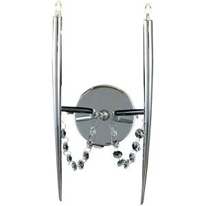 Inspired Lighting Zest Wall Lamp 2 Light G4 Polished Chrome - Wall Lamp Inspired Lighting Zest Wall Lamp 2 Light G4 Polished Chrome - Wall Lamp