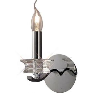 Inspired Lighting Nydia Wall Lamp E14 Polished Chrome - Wall Lamp Inspired Lighting Nydia Wall Lamp E14 Polished Chrome - Wall Lamp