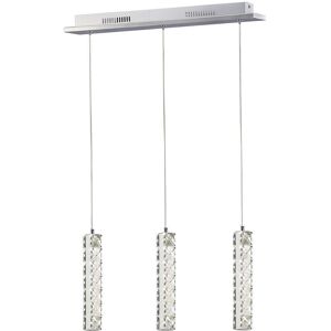 Inspired Lighting Galaxy Ceiling Pendant - Crystal, Chrome, 3 Drop LED Inspired Lighting Galaxy Ceiling Pendant - Crystal, Chrome, 3 Drop LED