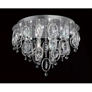 Inspired Lighting Solana Ceiling 18 Light G4 Polished Chrome - Ceiling Light Inspired Lighting Solana Ceiling 18 Light G4 Polished Chrome - Ceiling Light