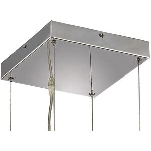 Inspired Lighting Amelia Ceiling Pendant - Stainless Steel & Crystal Inspired Lighting Amelia Ceiling Pendant - Stainless Steel & Crystal