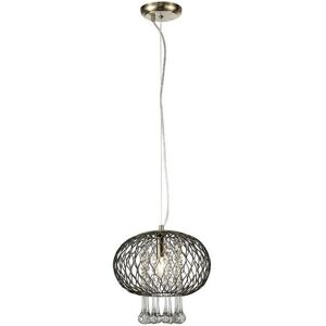 Inspired Lighting Chelsie Antique Brass Ceiling Pendant - 1 Light Inspired Lighting Chelsie Antique Brass Ceiling Pendant - 1 Light