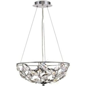 Inspired Lighting Galilea Ceiling Pendant - 4 Light G9 Chrome Inspired Lighting Galilea Ceiling Pendant - 4 Light G9 Chrome