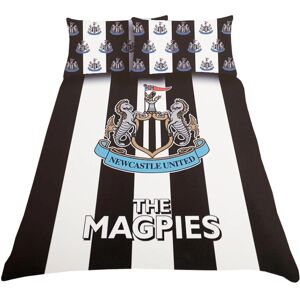 Newcastle United FC Black White Official Double Duvet Set - Sport Bed Linen Newcastle United FC Black White Official Double Duvet Set - Sport Bed Linen
