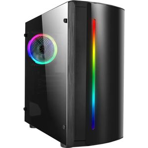 Spire CSCITBEAM Computer Case - Black - Gaming, RGB, Matx Spire CSCITBEAM Computer Case - Black - Gaming, RGB, Matx