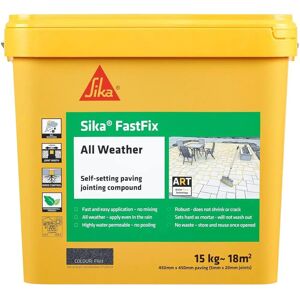 Sika Fastfix All Weather Flint - Jointing Compound 15kg Sika Fastfix All Weather Flint - Jointing Compound 15kg
