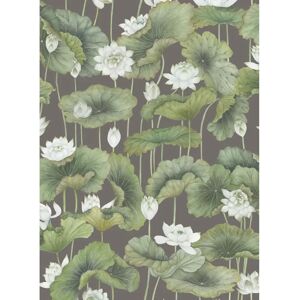 Cole & Son Lily Lotus Wallpaper - Kyoto Water Lilies - Wallpaper Cole & Son Lily Lotus Wallpaper - Kyoto Water Lilies - Wallpaper