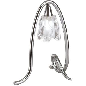 Inspired Lighting Amel Table 1 Light G9 - Chrome - 28cm - Dimmable Inspired Lighting Amel Table 1 Light G9 - Chrome - 28cm - Dimmable