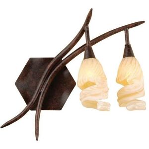 Inspired Lighting Gaudi Wall Lamp Right 2 Light G9 - Wall Lamp Inspired Lighting Gaudi Wall Lamp Right 2 Light G9 - Wall Lamp
