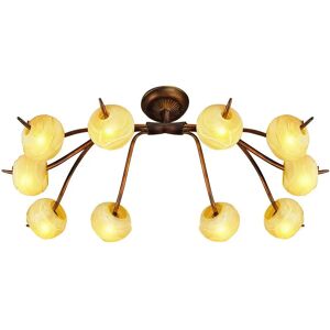 Inspired Lighting Inspired Mantra - Wave Ceiling 10 Light G9 - Ceiling Light Inspired Lighting Inspired Mantra - Wave Ceiling 10 Light G9 - Ceiling Light