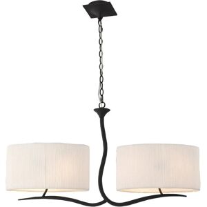 Inspired Lighting Inspired Mantra - Eve Ceiling Pendant 2 Arm 4 Light - Anthracite Inspired Lighting Inspired Mantra - Eve Ceiling Pendant 2 Arm 4 Light - Anthracite