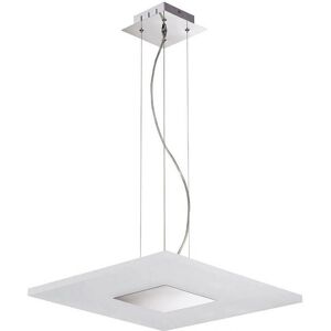 Inspired Lighting Notte Pendant - 28W LED Square - Polished Chrome/Frosted Acrylic - 3000K Inspired Lighting Notte Pendant - 28W LED Square - Polished Chrome/Frosted Acrylic - 3000K