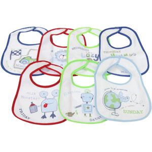 Universal Textiles - UTBABY806 - Blue - Baby Bibs Universal Textiles - UTBABY806 - Blue - Baby Bibs