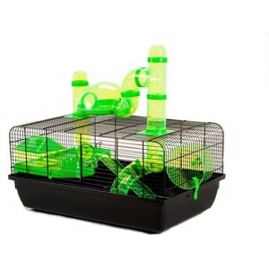 Little Friends Landmark Green Small Animal Hamster Cage - Small Animal Cage Little Friends Landmark Green Small Animal Hamster Cage - Small Animal Cage