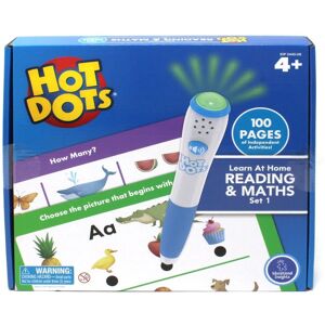 Learning Resources Juguete educativo - Conjunto de lectura y matemáticas Hot Dots en casa 1 Learning Resources Juguete educativo - Conjunto de lectura y matemáticas Hot Dots en casa 1