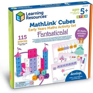 Learning Resources MathLink Cubes Early Maths Activity Set - Fantasticals Learning Resources MathLink Cubes Early Maths Activity Set - Fantasticals