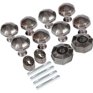 Hammer and Tongs 60mm Raw Grey Antique Door Knob - Door Accessory Hammer and Tongs 60mm Raw Grey Antique Door Knob - Door Accessory