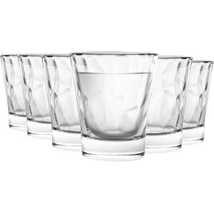 Bormioli Rocco Diamond Glass Shot Glasses Set - 80ml - Pack of 6 Clear Bormioli Rocco Diamond Glass Shot Glasses Set - 80ml - Pack of 6 Clear