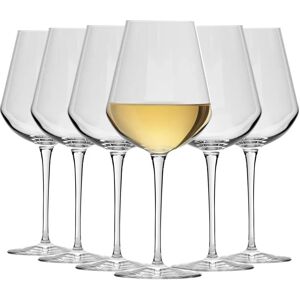 Bormioli Rocco Inalto Uno Medium Wine Glasses Set - 470ml - Pack of 6 Clear Bormioli Rocco Inalto Uno Medium Wine Glasses Set - 470ml - Pack of 6 Clear