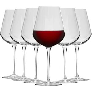 Bormioli Rocco Inalto Uno Extra Large Wine Glasses Set - 640ml - Pack of 6 Clear Bormioli Rocco Inalto Uno Extra Large Wine Glasses Set - 640ml - Pack of 6 Clear