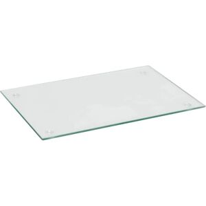 Harbour Housewares Glass Worktop Saver - Clear - 50 x 40cm - Non Slip Kitchen Surface Protector Harbour Housewares Glass Worktop Saver - Clear - 50 x 40cm - Non Slip Kitchen Surface Protector