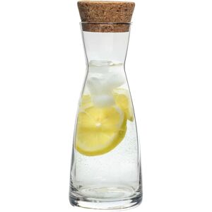 Bormioli Rocco Ypsilon Water Carafe Decanter Jug with Cork Lid - 1080ml Clear Bormioli Rocco Ypsilon Water Carafe Decanter Jug with Cork Lid - 1080ml Clear