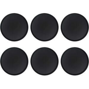 Argon Tableware Black Non Slip Serving Tray - 40cm (16") - Pack of 6 Argon Tableware Black Non Slip Serving Tray - 40cm (16") - Pack of 6