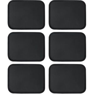 Argon Tableware Black Non Slip Serving Tray - 35x45cm - Pack of 6 Argon Tableware Black Non Slip Serving Tray - 35x45cm - Pack of 6