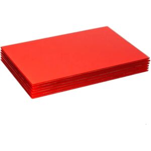 Harbour Housewares 6x Glass Placemats Set Dinner Table Place Mats - Table Mats Harbour Housewares 6x Glass Placemats Set Dinner Table Place Mats - Table Mats