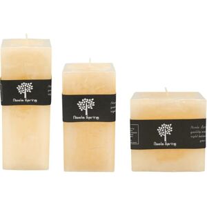 Nicola Spring Vanilla Scented Candle Set - Square Candle Collection Nicola Spring Vanilla Scented Candle Set - Square Candle Collection