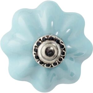 Nicola Spring Blue Ceramic Kitchen Cabinet Knobs - 24 Pack Nicola Spring Blue Ceramic Kitchen Cabinet Knobs - 24 Pack