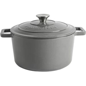 Argon Tableware Cast Iron Casserole Dish - Slate Grey Argon Tableware Cast Iron Casserole Dish - Slate Grey