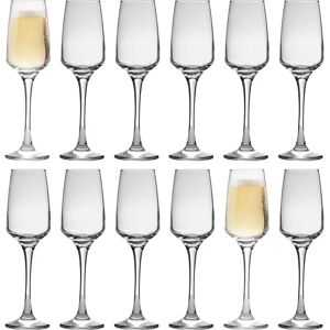 LAV Lal 12-Pack 230ml Champagne Flutes - Elegant Glassware LAV Lal 12-Pack 230ml Champagne Flutes - Elegant Glassware