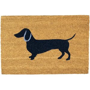 Nicola Spring Non-Slip Door Mat - Sausage Dog Brown - 60 x 40cm - Indoor Outdoor Welcome Mat Nicola Spring Non-Slip Door Mat - Sausage Dog Brown - 60 x 40cm - Indoor Outdoor Welcome Mat