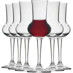 Bormioli Rocco Restaurant Grappa Glass with Stem - 80ml - Pack of 6 - Clear - Glass Bormioli Rocco Restaurant Grappa Glass with Stem - 80ml - Pack of 6 - Clear - Glass