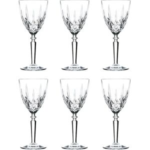 RCR Crystal Wine Glasses Set - 290ml - 6 Pack - Clear RCR Crystal Wine Glasses Set - 290ml - 6 Pack - Clear