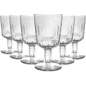 Bormioli Rocco - Romantic Ridged Wine Glasses - 320ml Bormioli Rocco - Romantic Ridged Wine Glasses - 320ml