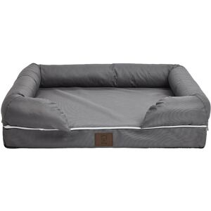 Bunty Cosy Couch Grey Medium Dog Bed Waterproof Canvas - Dog Bed Bunty Cosy Couch Grey Medium Dog Bed Waterproof Canvas - Dog Bed