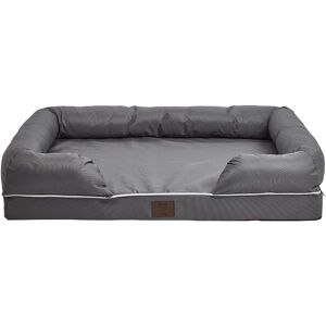 Bunty Cosy Couch Dog Bed - Grey - Large Bunty Cosy Couch Dog Bed - Grey - Large