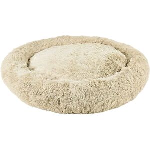 Bunty Large Cream Plush Donut Dog Bed Anti Anxiety Calming Pet Bed - Dog Bed Bunty Large Cream Plush Donut Dog Bed Anti Anxiety Calming Pet Bed - Dog Bed