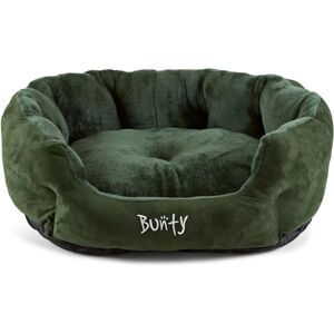 Bunty Polar Dog Bed - Large, Green, Insulating Fleece Bunty Polar Dog Bed - Large, Green, Insulating Fleece