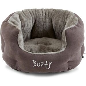 Bunty Polar Dog Bed - Soft Washable Fleece - Grey - Small - Dog Bed Bunty Polar Dog Bed - Soft Washable Fleece - Grey - Small - Dog Bed