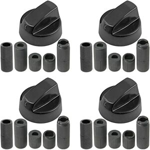 Spares2go Universel - Noir - Boutons de commande - Publicité Spares2go Universel - Noir - Boutons de commande - Publicité