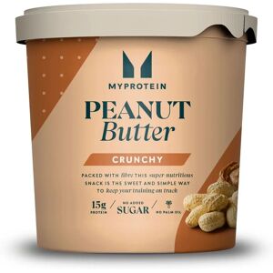 MyProtein Naturlig Jordnötssmör - Rå, Crunchy - Protein, Fiber, Utan Tillsatt Socker MyProtein Naturlig Jordnötssmör - Rå, Crunchy - Protein, Fiber, Utan Tillsatt Socker