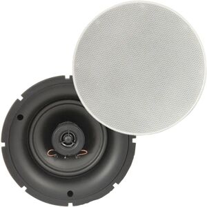 Loops Pair of 5.25" 8 OHM Low Profile Ceiling Speakers 2 Way Wall Mount Slim Line Loops Pair of 5.25" 8 OHM Low Profile Ceiling Speakers 2 Way Wall Mount Slim Line