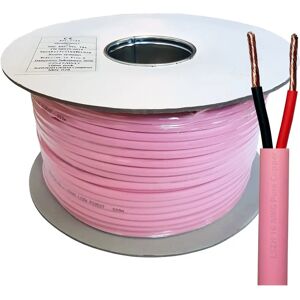 Loops 100m Low Smoke Speaker Cable 16AWG 1.5mm PURE COPPER LSZH 100V - Speaker Cable Loops 100m Low Smoke Speaker Cable 16AWG 1.5mm PURE COPPER LSZH 100V - Speaker Cable