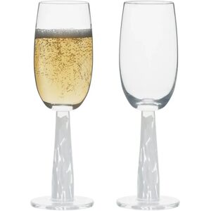 Anton Studio Designs Björn Set of 2 Champagne Flutes - Modern Scandinavian Style Anton Studio Designs Björn Set of 2 Champagne Flutes - Modern Scandinavian Style
